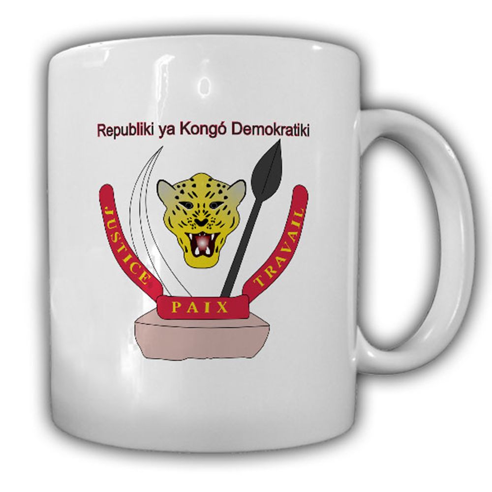 Coat of arms of Democratic Republic of Congo République Démocratique cup # 13653