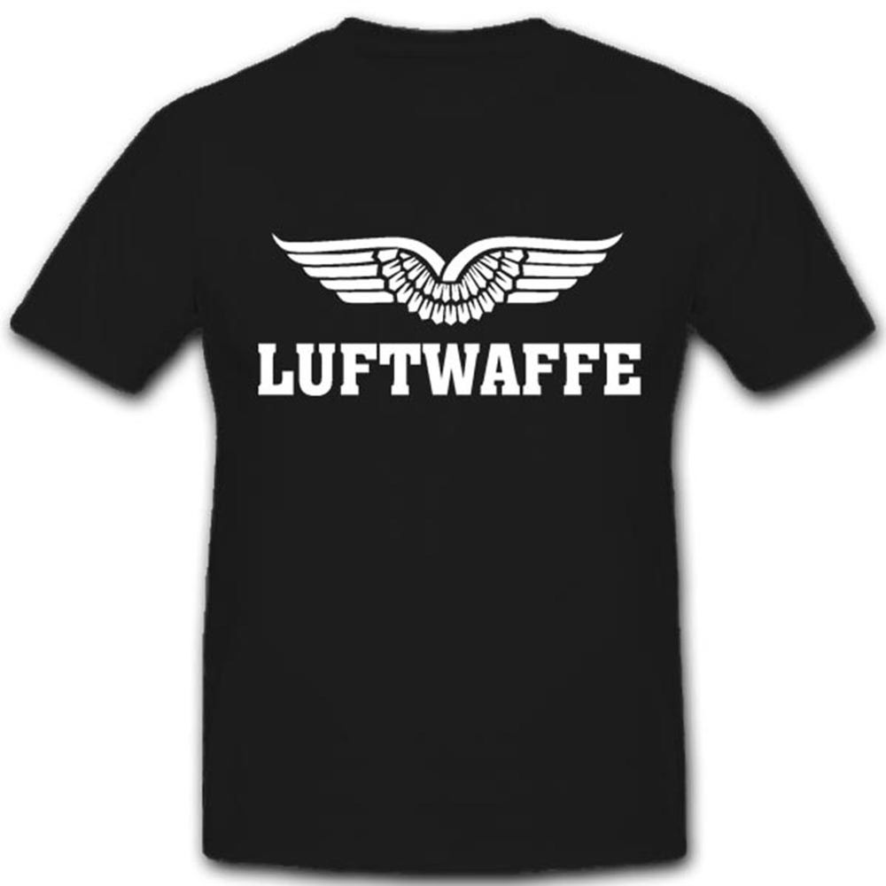 Militär Bundeswehr Luftwaffe Wappen Abzeichen Deutschland - T Shirt #3269 