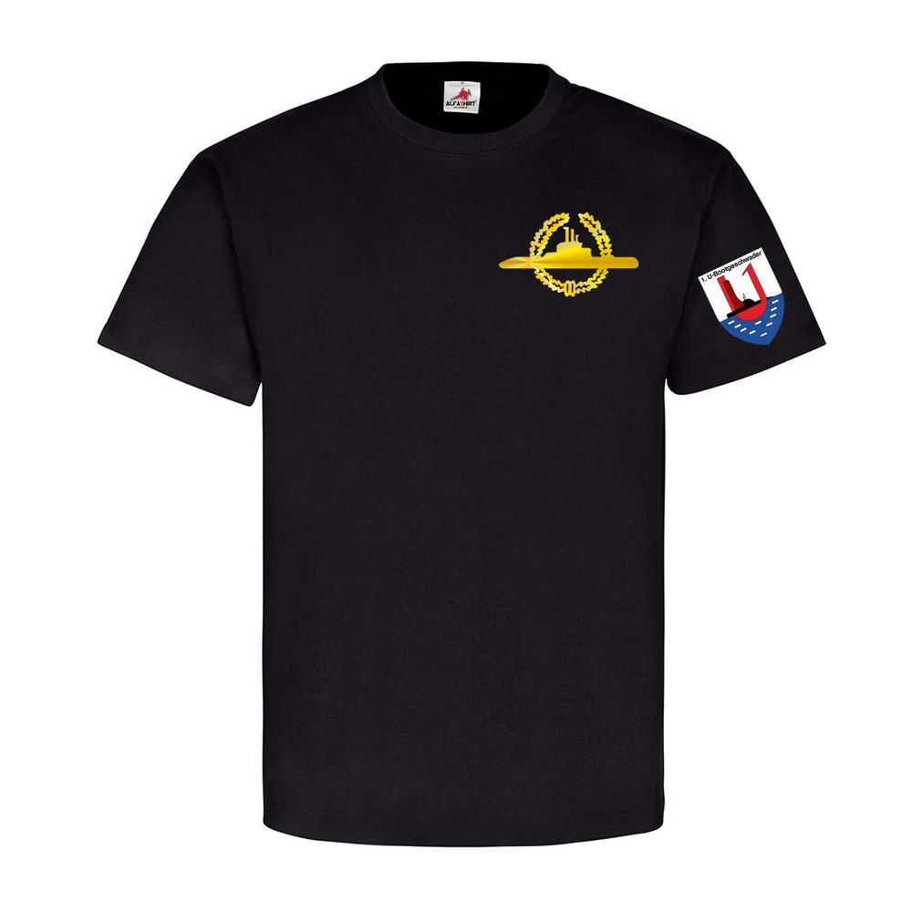 1 Ubootgeschwader Eckernförde TYP2 U Boot Geschwader Abzeichen Truppe - T Shirt #40414