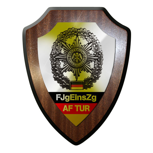 Wappenschild / Wandschild - FJgeinsZg AF TUR Feldjäger Einsatz Zug MP - #12078