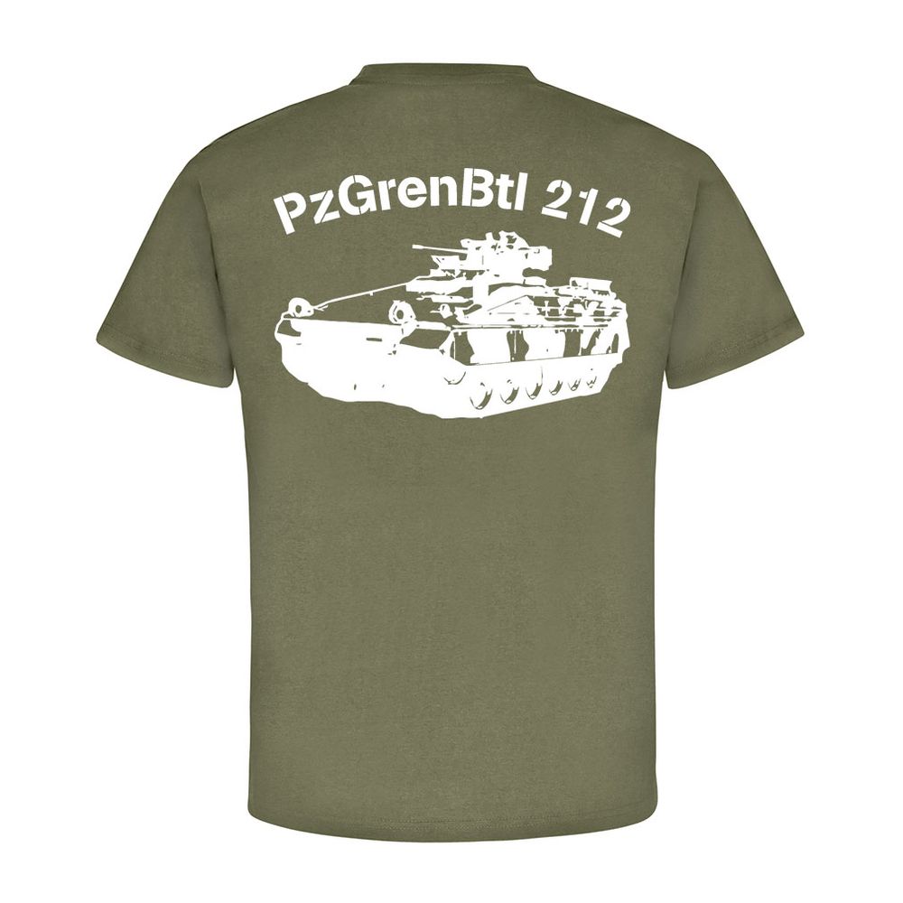 Panzergrenadierbataillon 212 Schützenpanzer Panzerbrigade 21- T Shirt #4483