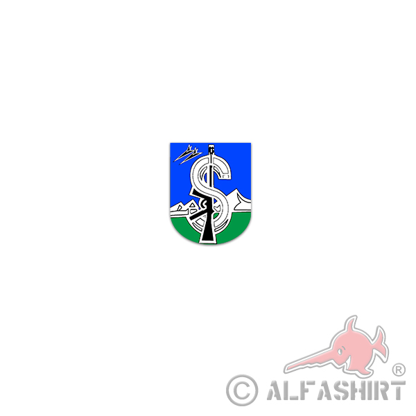 Aufkleber/Sticker SichStff JaboG 34 Sicherungsstaffel Jagdbomber 6x7cm A3428