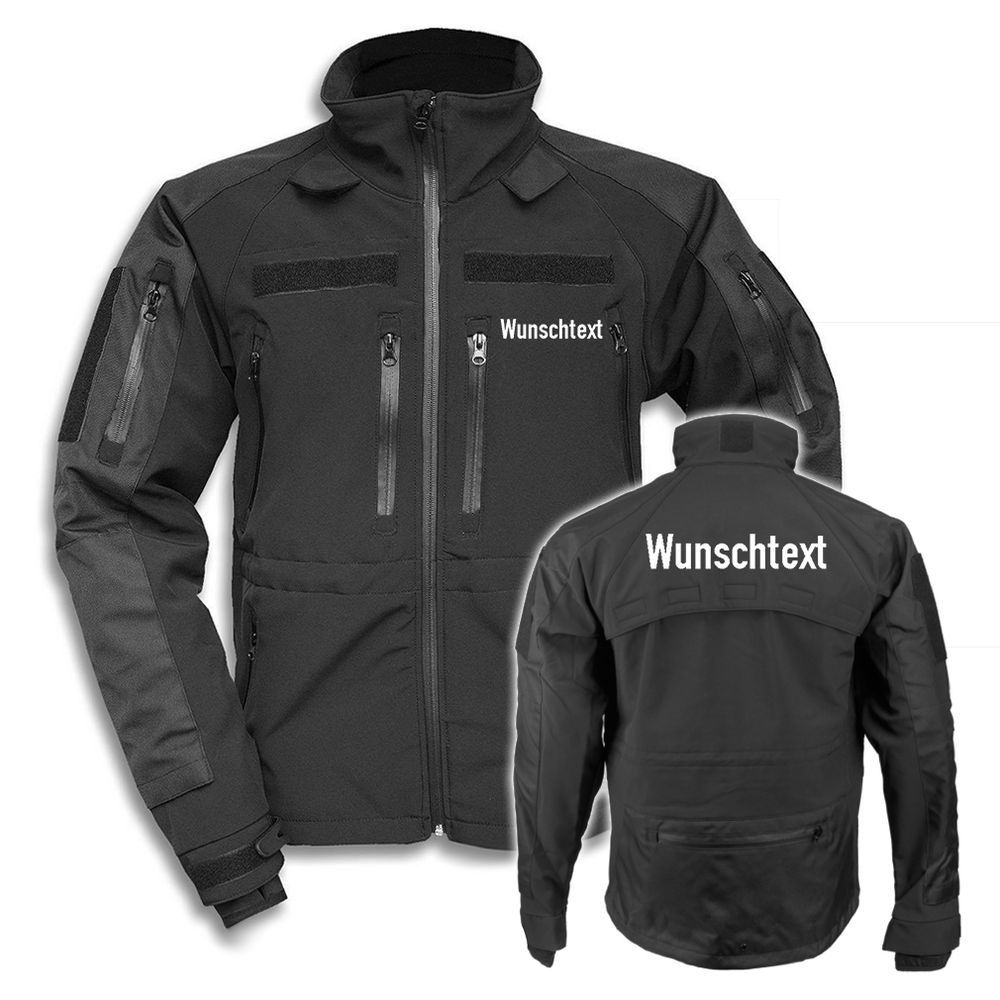 Tactical Softshell Wunschtext Notarzt Arzt Bereitschaftsdienst Jacke Medic#30755