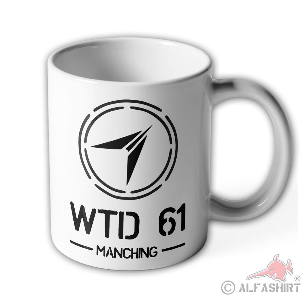 Tasse WTD 61 Manching Wehrtechnische Luftfahrzeuge Luftfahrtgerät #36724