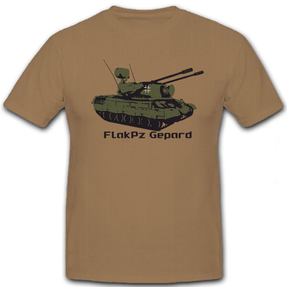 FlakPz Gepard Bundeswehr Tank Flugabwehr Panzer - T Shirt #5868