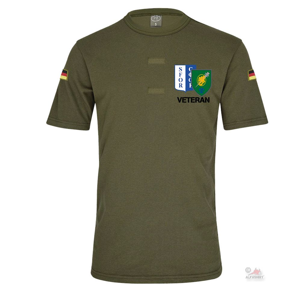 BW Tropen SFOR PzGrenBtl 112 Veteran Bosnien Bundeswehr T-Shirt #39841