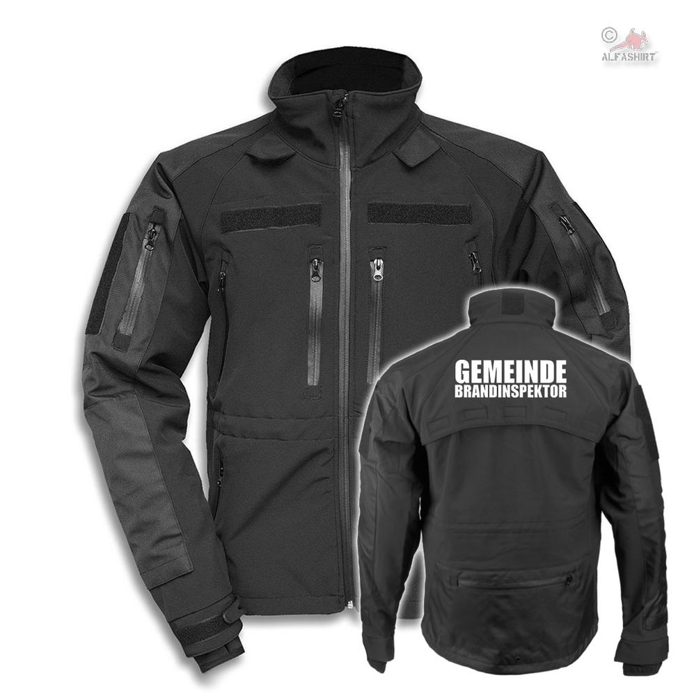 Tactical Softshell Gemeindebrandinspektor Führungsfunktion Jacke Feuerwehr#32137