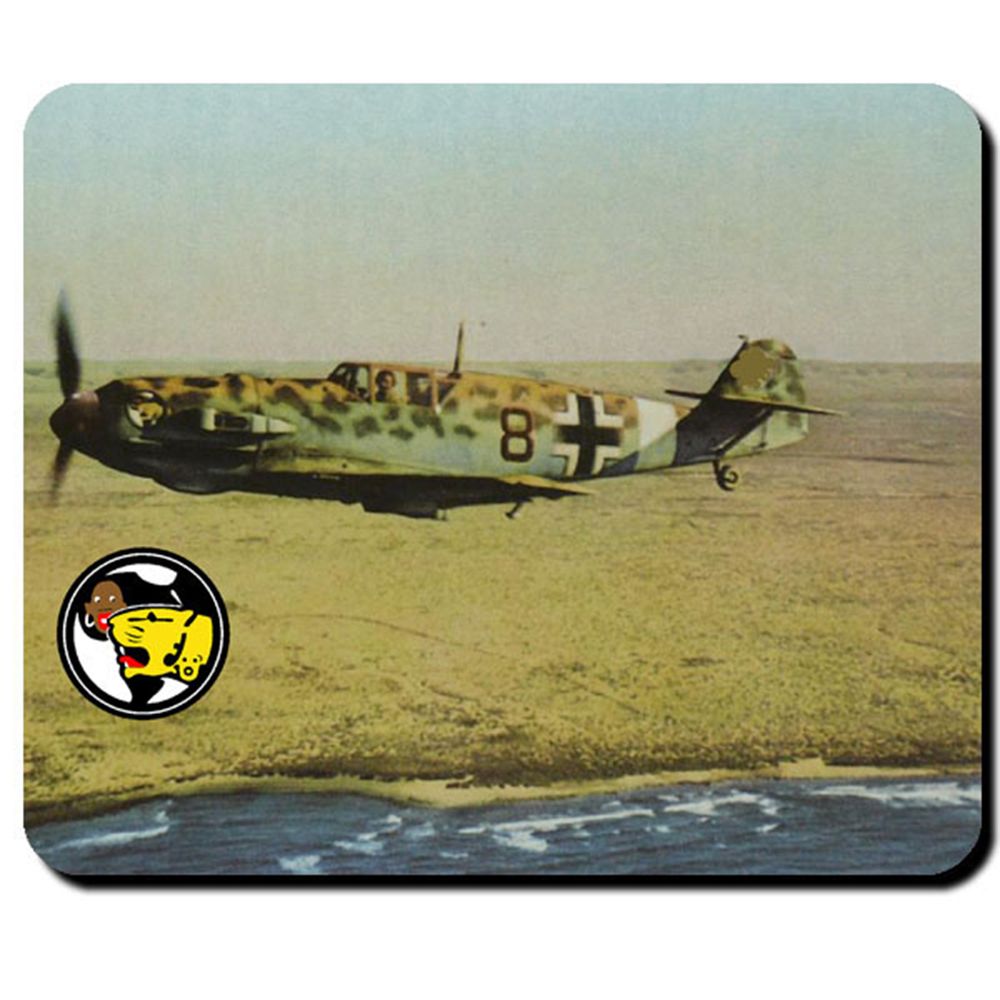 3 JG 27 Luftwaffe 3. Staffel Jagdgeschwader 27 Afrika 1941 - Mauspad #7793 