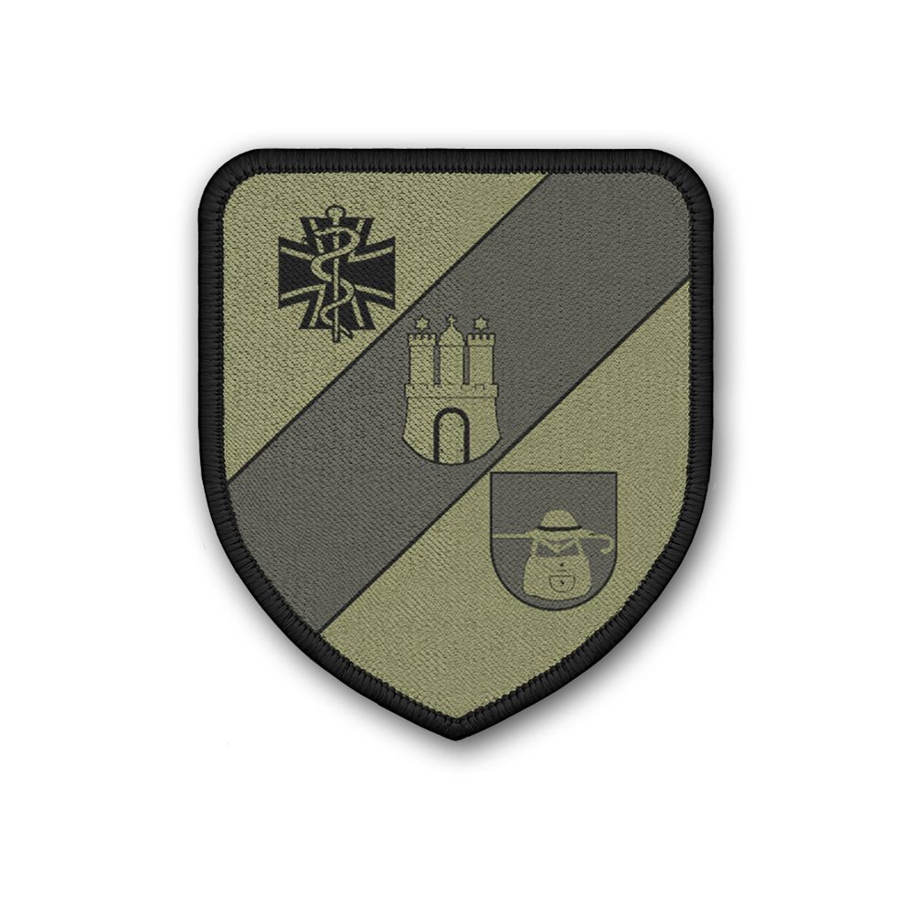 Patch BwKrhs Hamburg TARN BWZK BWK Aufnäher Arzt Bundeswehr Krankenhaus #35256