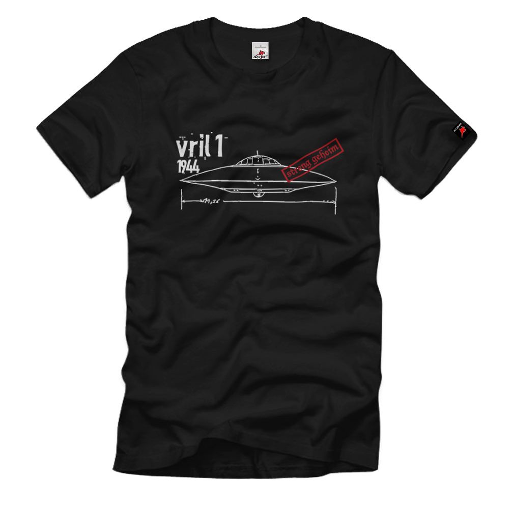 Vril 1 Haunebu Vril Gesellschaft Levitations Antrieg Schwerelos - T Shirt #3900 