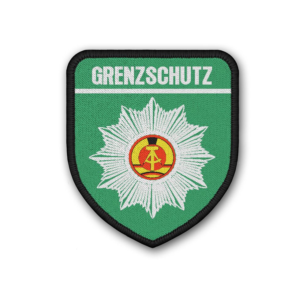 Patch DDR border guard border troop badge East Germany star # 34084