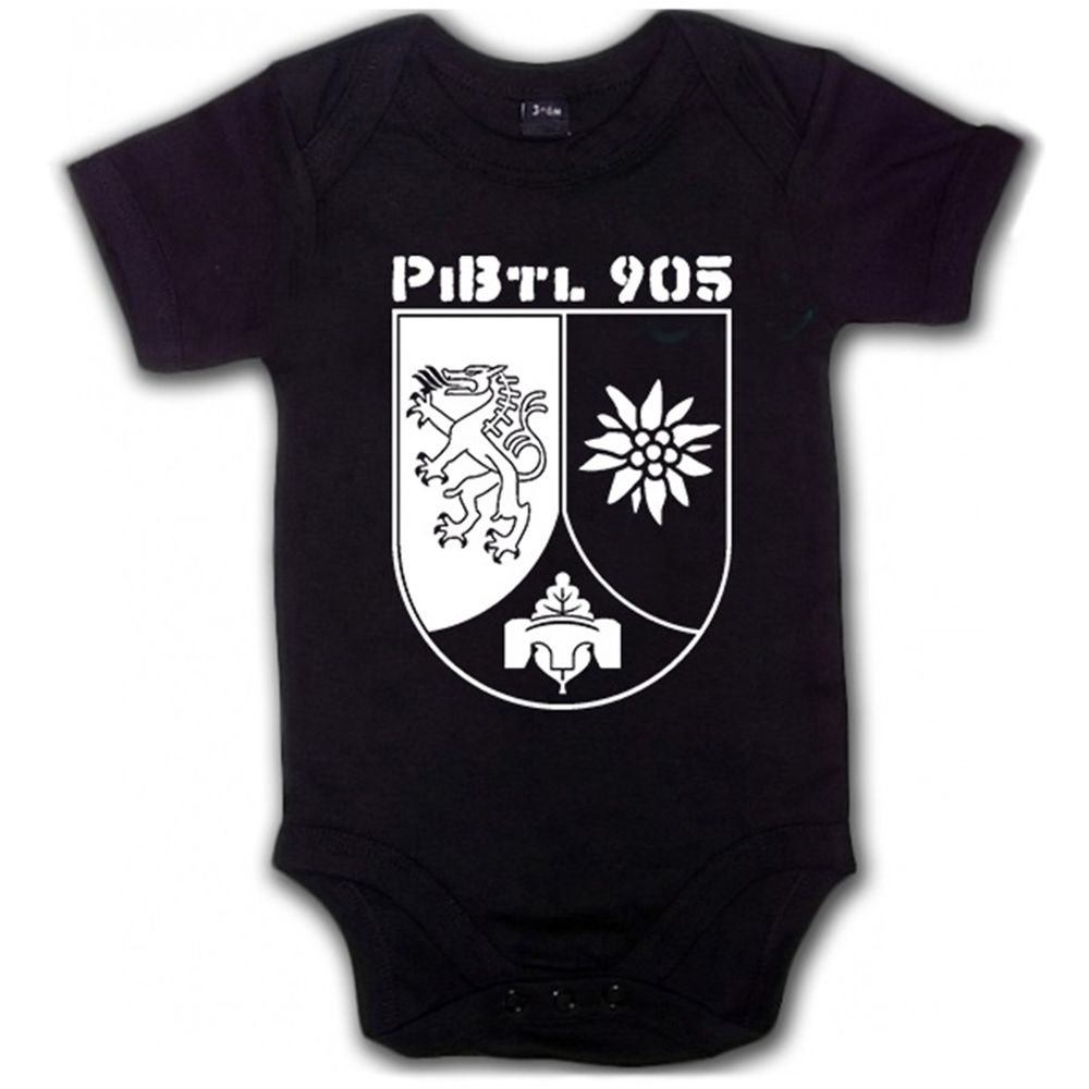 Pibtl 905 Pionierbataillon 905 Bundeswehr Wappen Embelem Pioniertruppe Babystrampler #5809