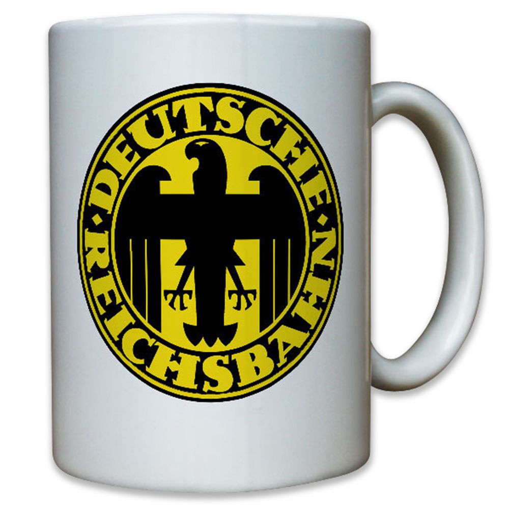 Deutsche Eisenbahn Deutschland DDR Wappen Adler - Tasse #12381