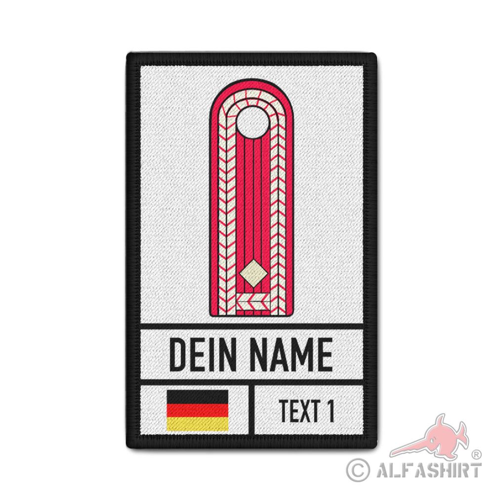 Patch personalisiert Feuerwehr Hauptfeuerwehrmann Feuerwehrmann #41669