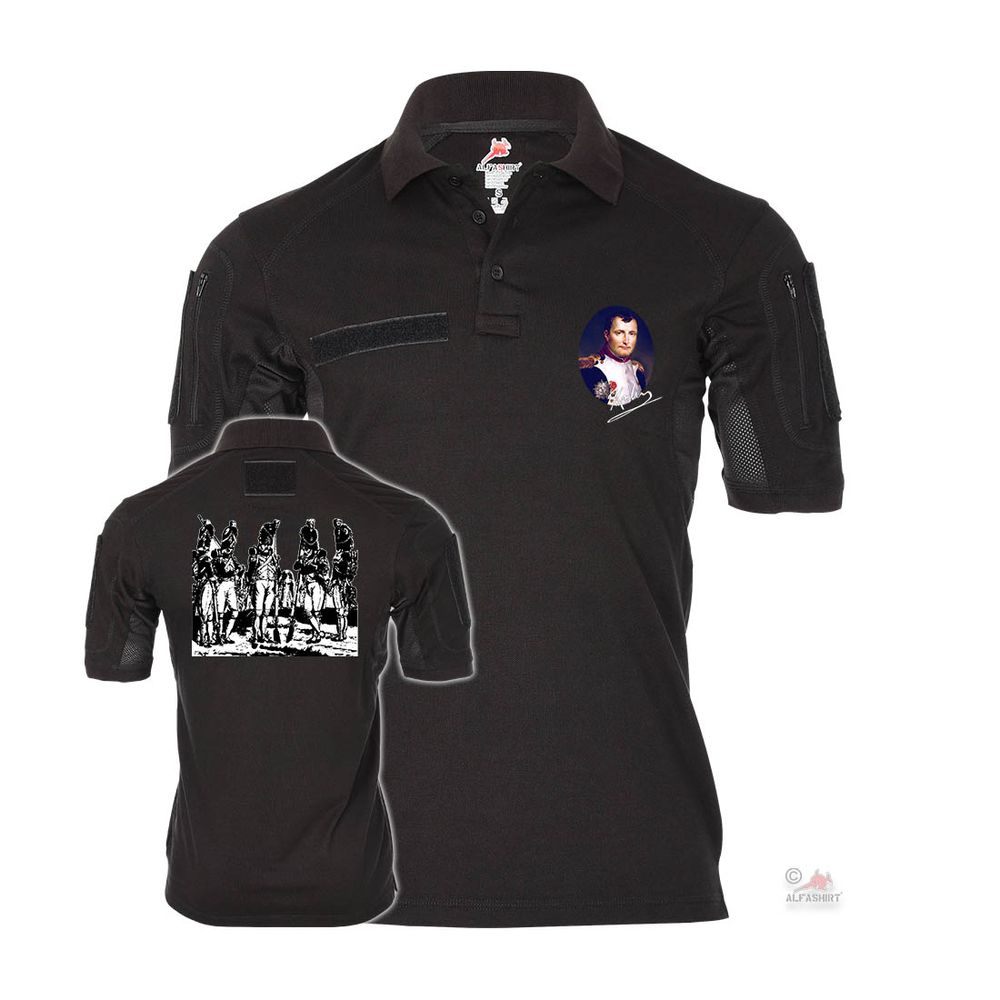 Tactical Poloshirt Viva Napoleon Ajaccio Korsika Bunoparte General Kaiser #31157