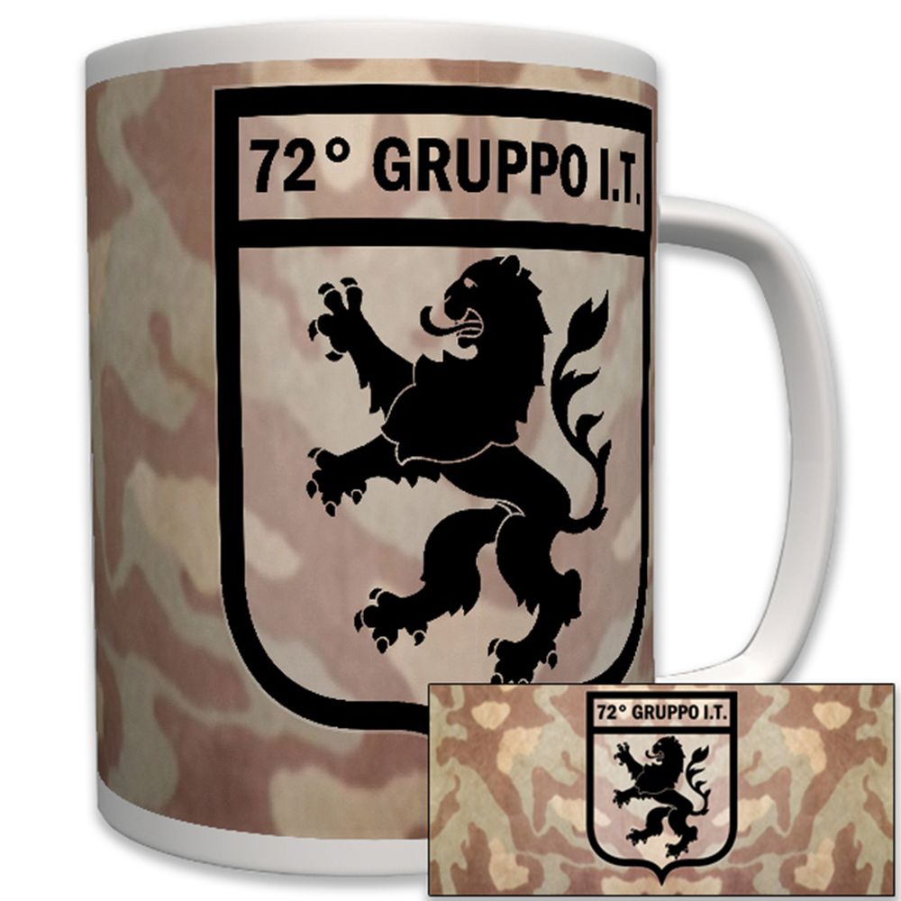 72°Gruppo IT Italien Militär Gruppe Wappen- Tasse Becher Kaffee #7693