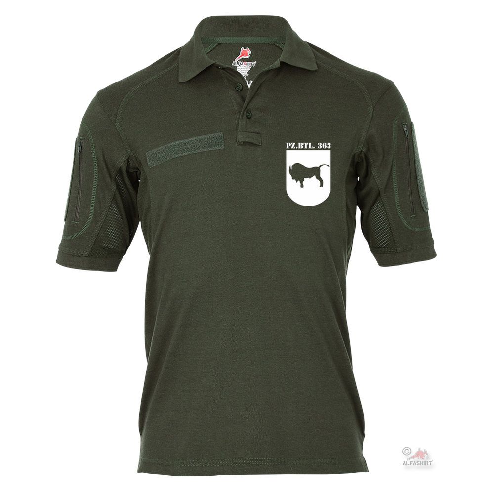 Tactical polo shirt Alfa PzBtl 363 Tank Battalion BW Company # 19486 Tactical polo shirt Alfa PzBtl 363 Tank Battalion BW Company # 19486