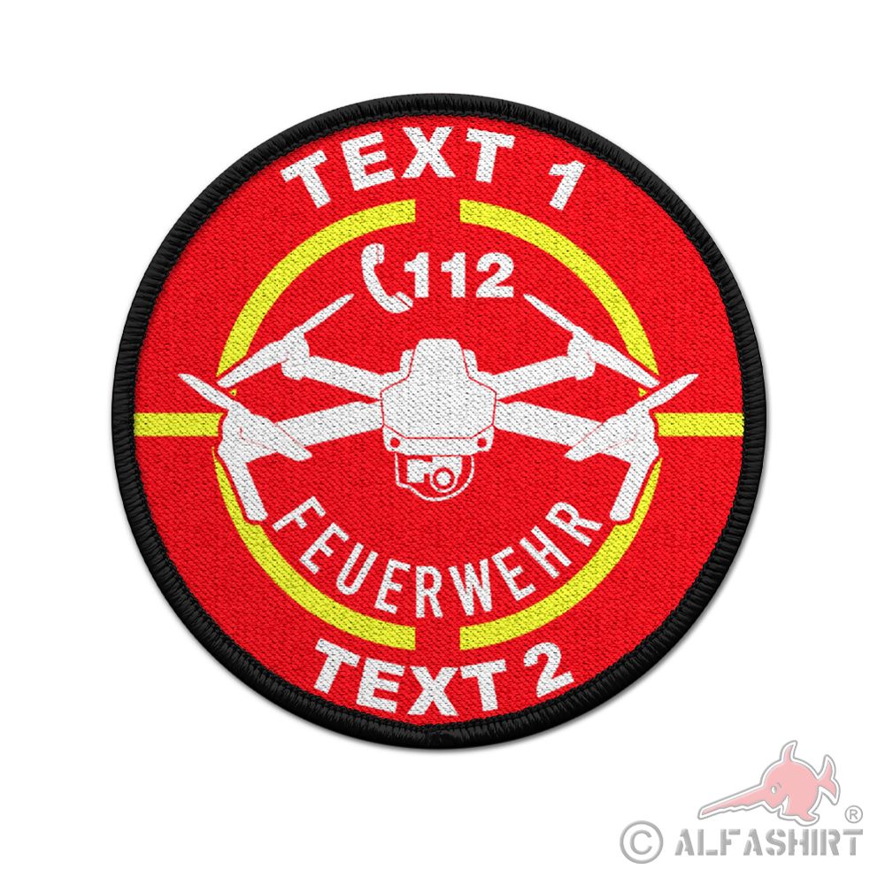 Patch fire brigade BOS drones fire brigade operation rescue service operation 75mm #44030