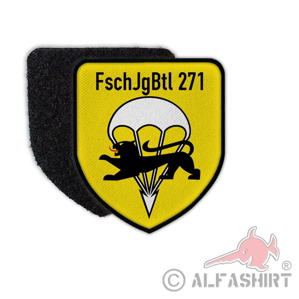 Patch FschJgBtl 271 Unit Uniform Paratrooper Battalion Badge # 29013