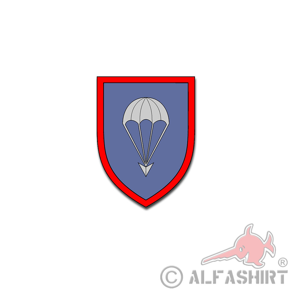 Sticker LLBrig 26 Airborne Brigade Bundeswehr Paratrooper 9x6,5cm # A4823