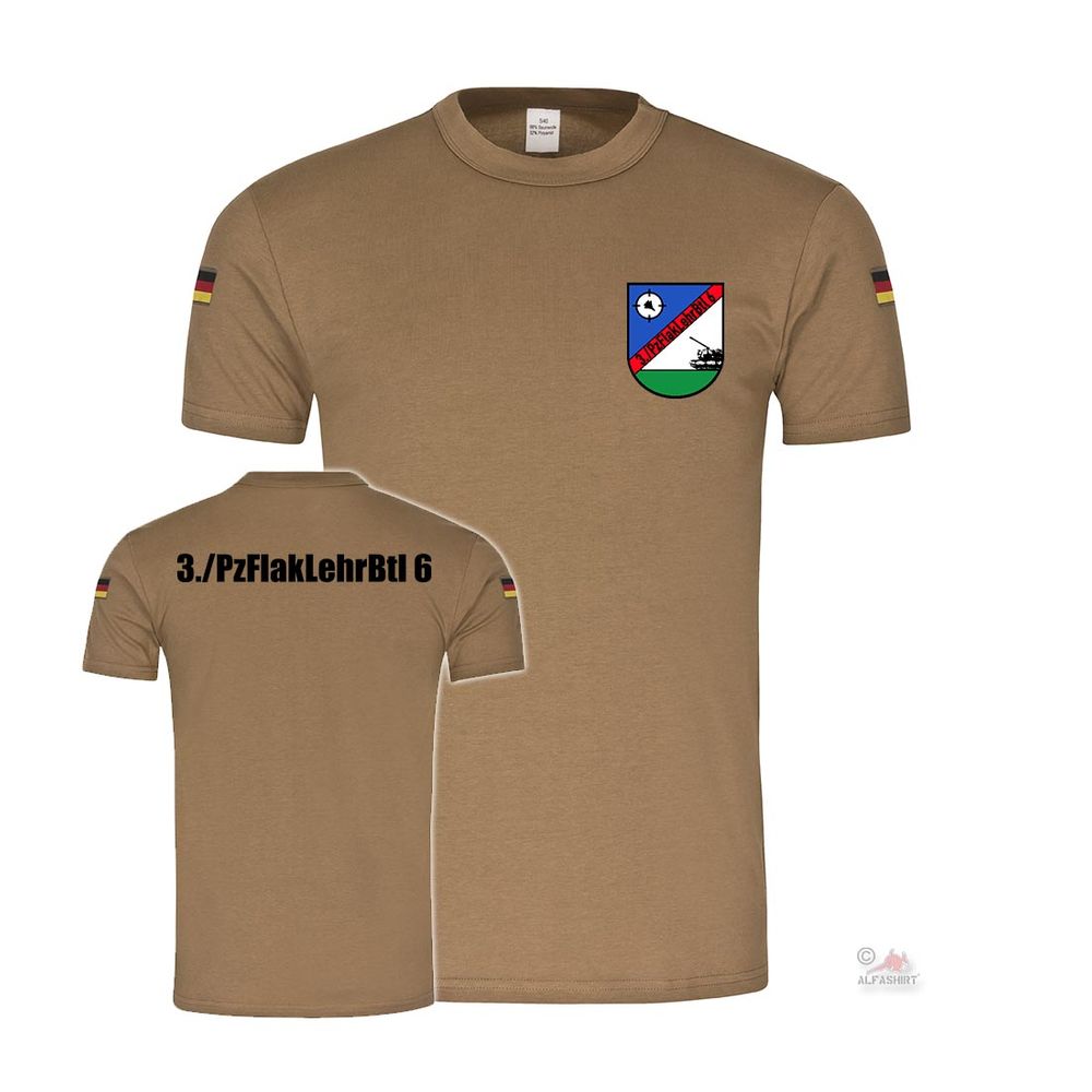 BW Tropics 3 PzFlakLehrBtl 6 Air Defense Training Lütjenburg Tshirt # 30639