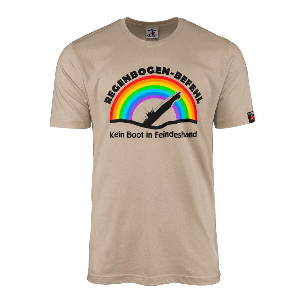Rainbow Command 1945 Kriegsmarine Navy Ship U-Boat no T-Shirt#42503