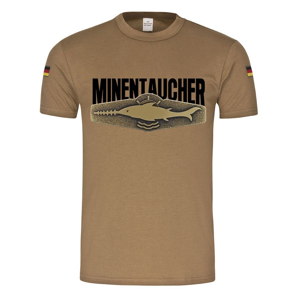 BW Tropen Minentaucher Tätigkeits-Abzeichen Bronze Sägefisch Kompanie #21814