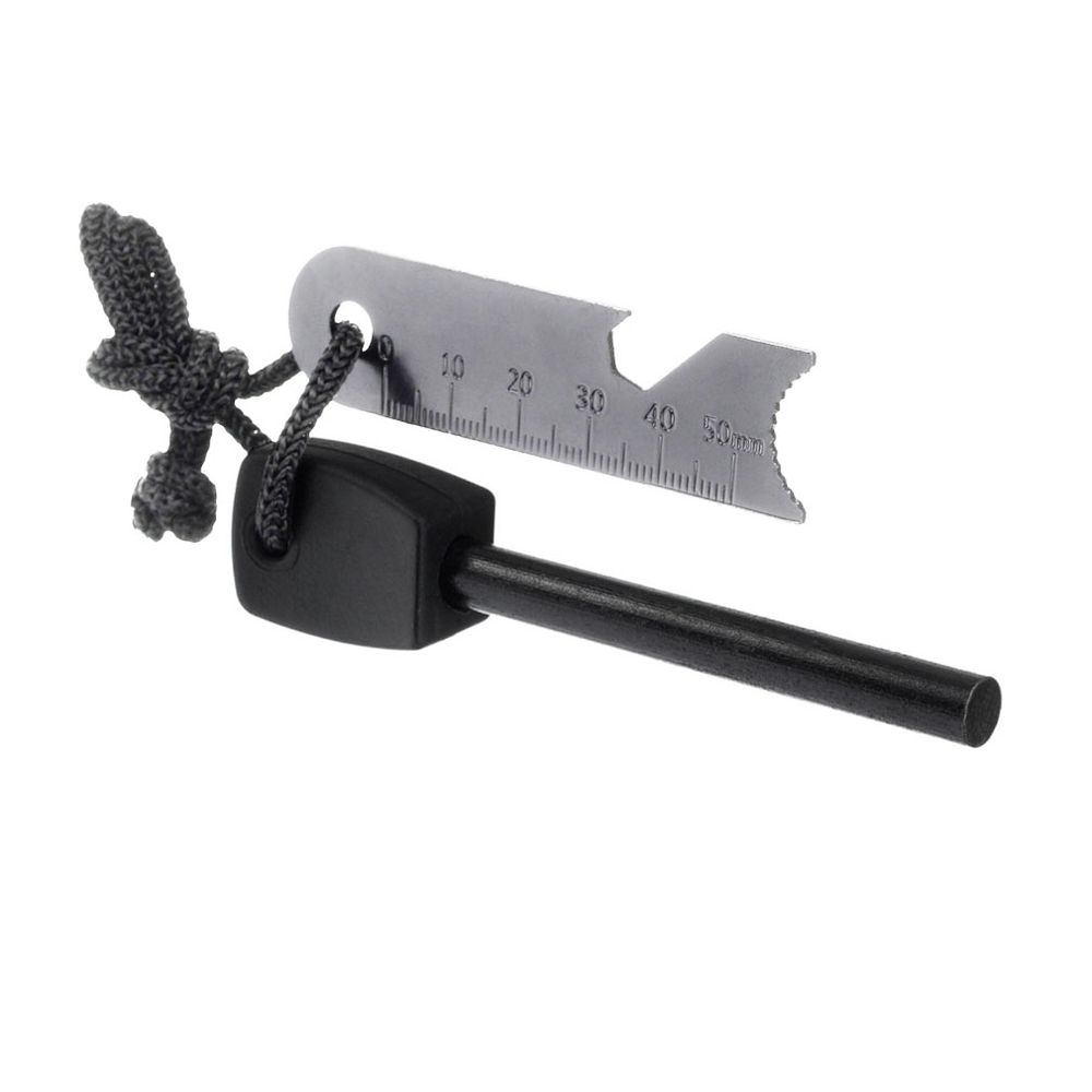 Magnesium Feuerstarter Survival  Funken Feuerschlagen Magnesiumstab #32559