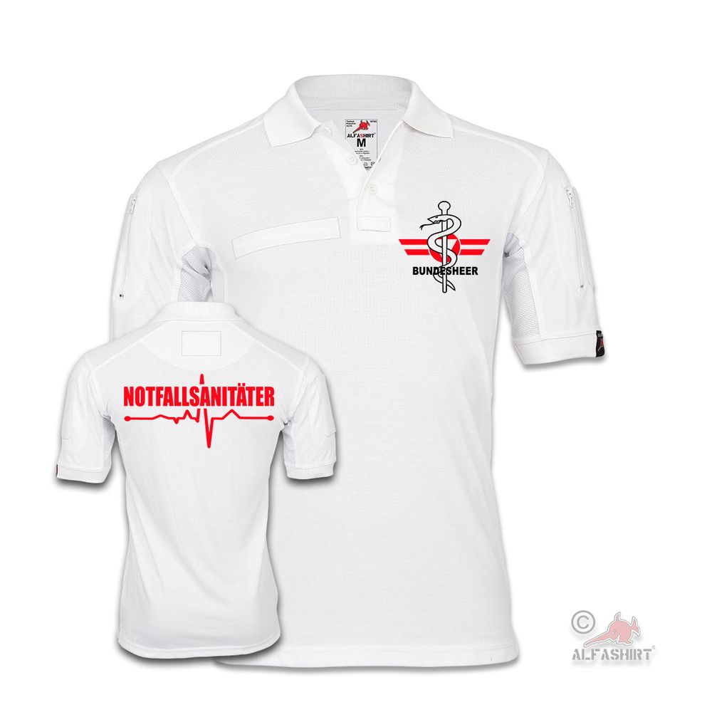 Tactical Polo Notfallsanitäter Bundesheer Österreich Austria RS NFS Arzt #35195