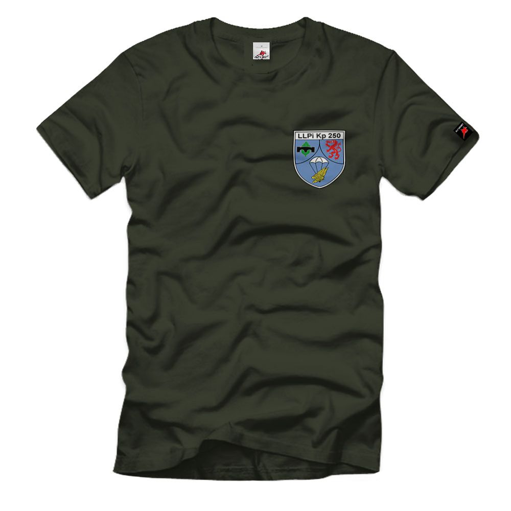 LLPiKp 250 Luftlandepionierkompanie Bundeswehr Fallschirmjäger T-Shirt#33536