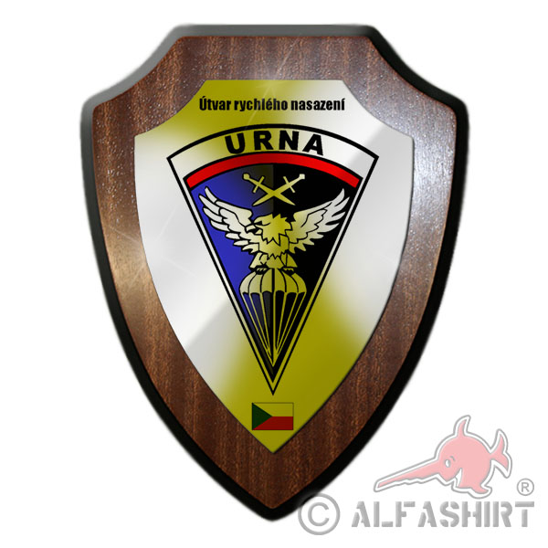 Heraldic shield URNA Útvar rychlého nasazeni police unit anti terrorism # 18386