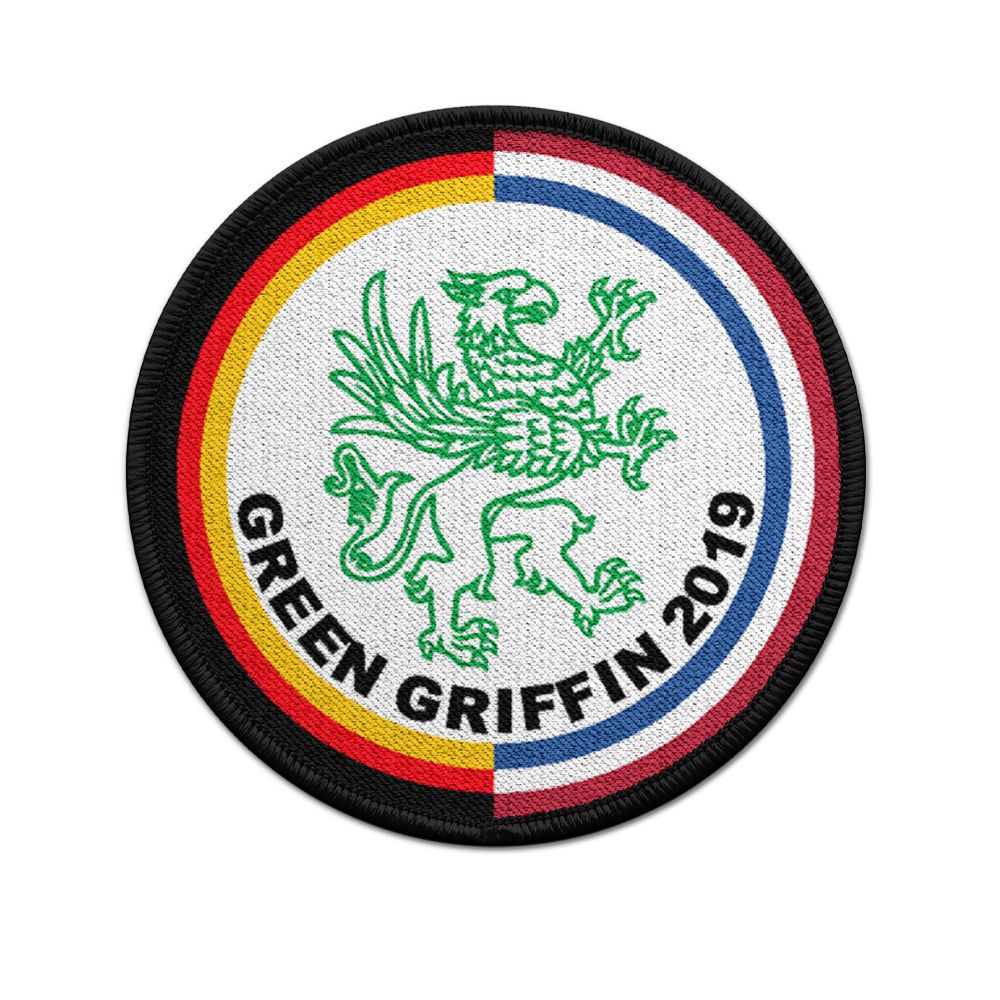 Patch Green Griffin 2019 Bundeswehr Airborne Exercise Maneuver Parachute # 31464