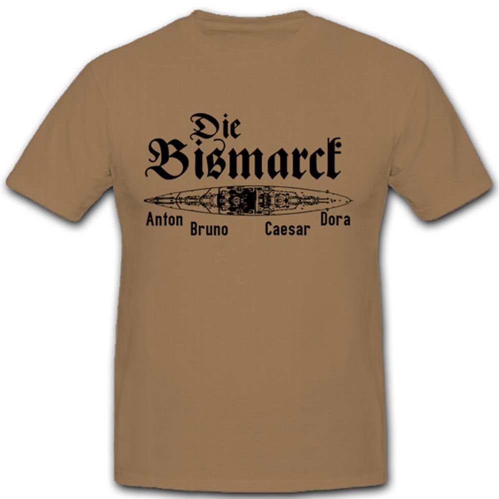 Bismarck Abcd Anton Bruno Cäsar Caesar Dora Marine Wh Wk T Shirt #3686