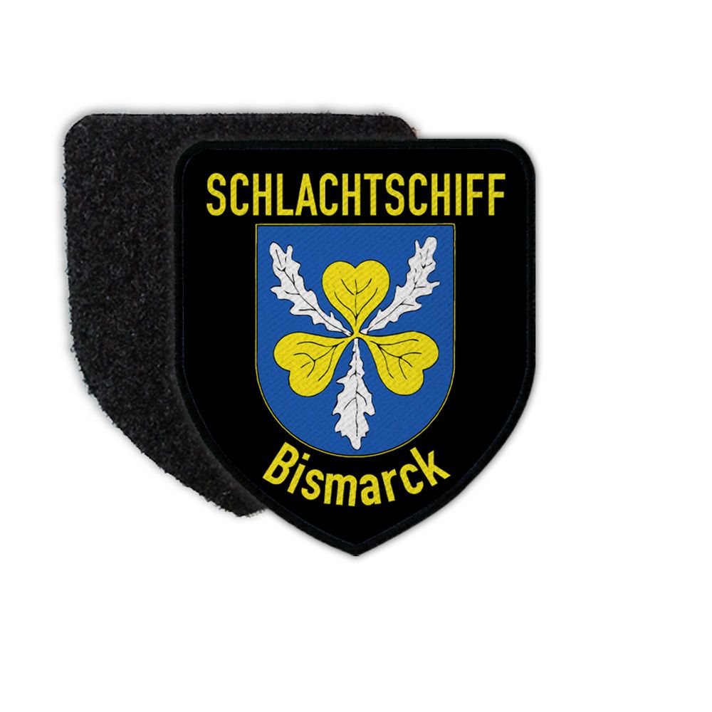 Patch 75x65 Schlachtschiff Bismarck Deutsche Kriegsmarine Schwesterschiff #34731