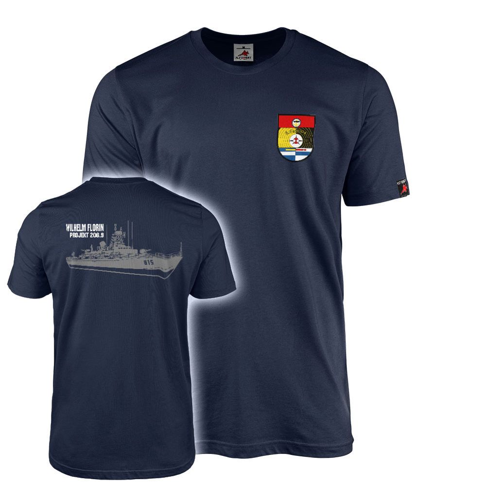 T-shirt emblem of the 6th Flotilla of the People's Navy, Wilhelm Florin Dranske #47140