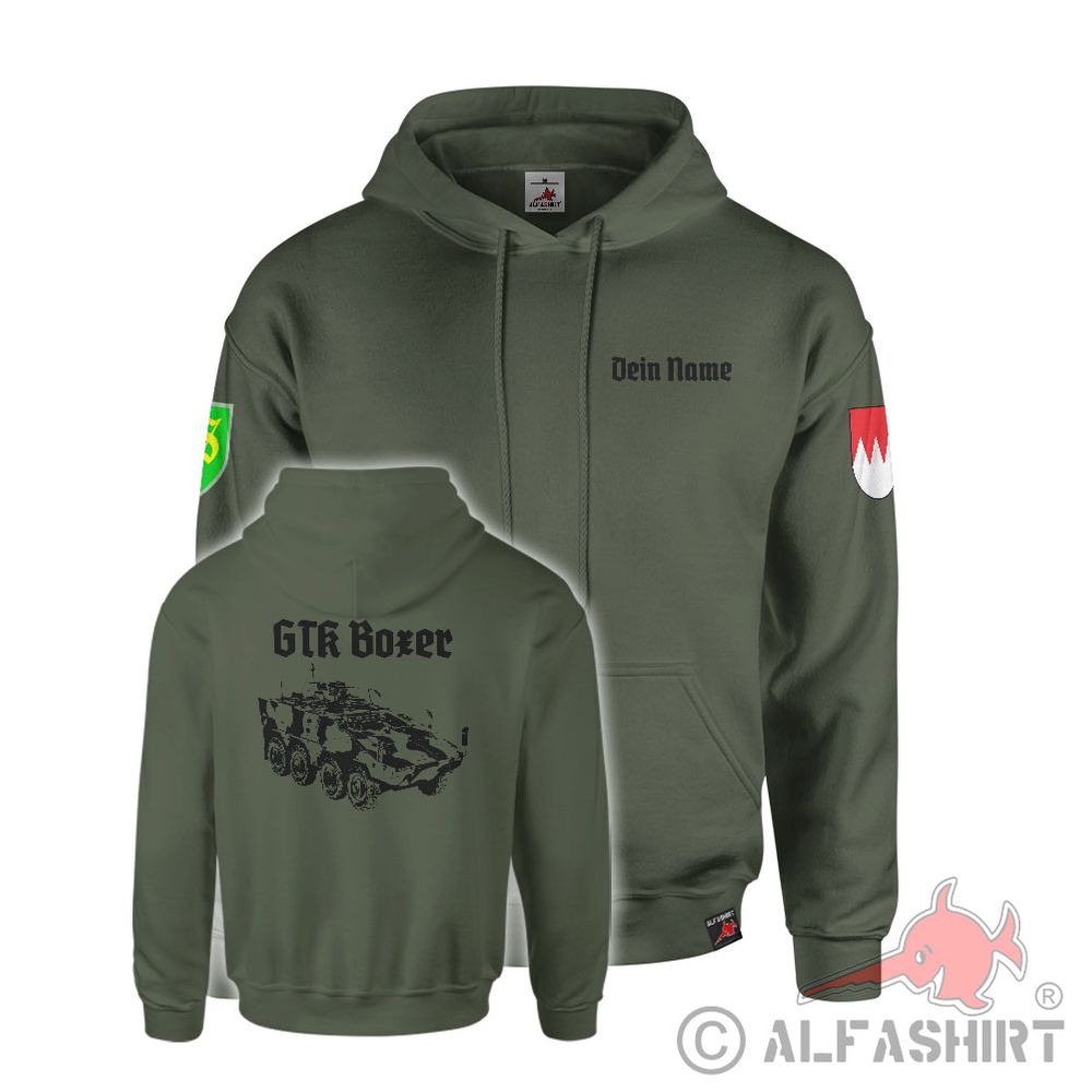 Hoodie Personalized GTK Boxer Armored Transport Motor Vehicle #42913