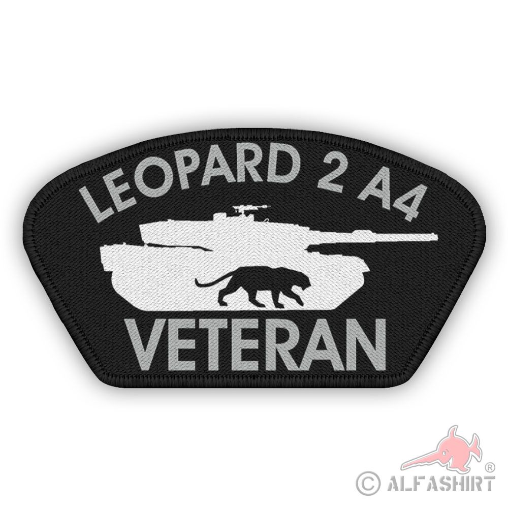 Veteran Patch Leo 2 A4 Leopard Panzer Bundeswehr Panzermann #45205