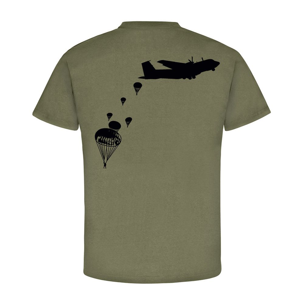 Fallschirmspringer Fallschirm parachute parachutists Luftwaffe - T Shirt #6546