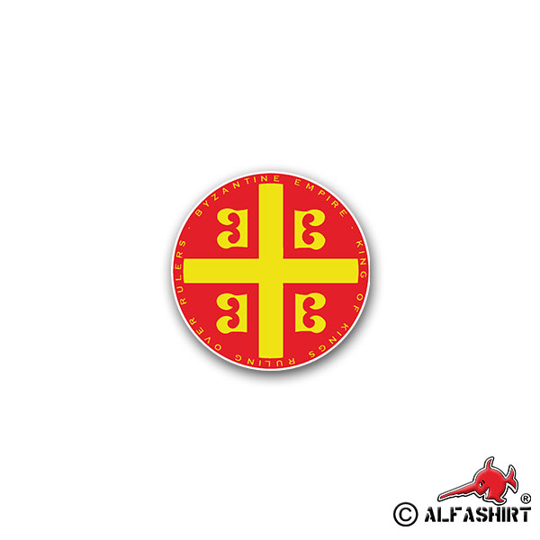 Aufkleber/Sticker Byzantinisches Reich 3 Byzanz Oströmisches Reich 7x7cm#A2293
