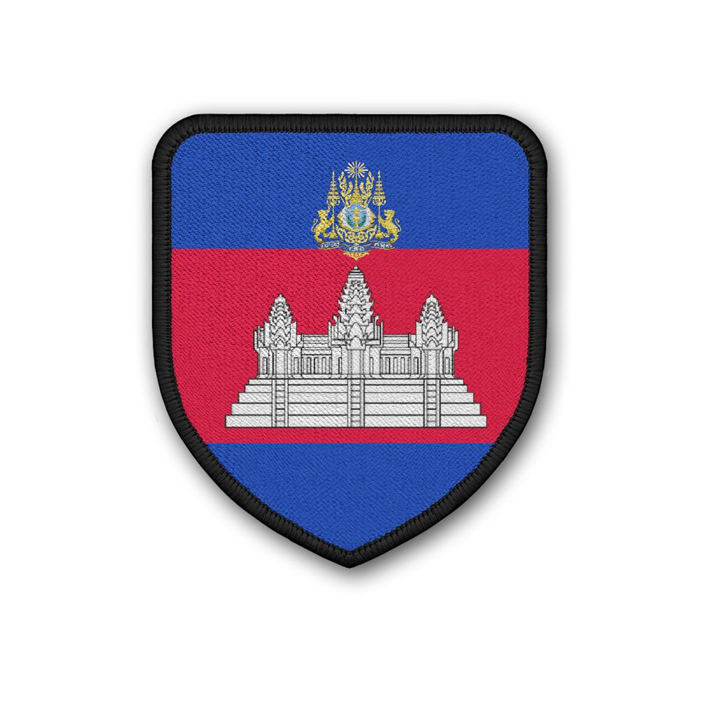 Patch Flag of the Cambodia Flagge Land Landesflagge Wappen Aufnäher #21366