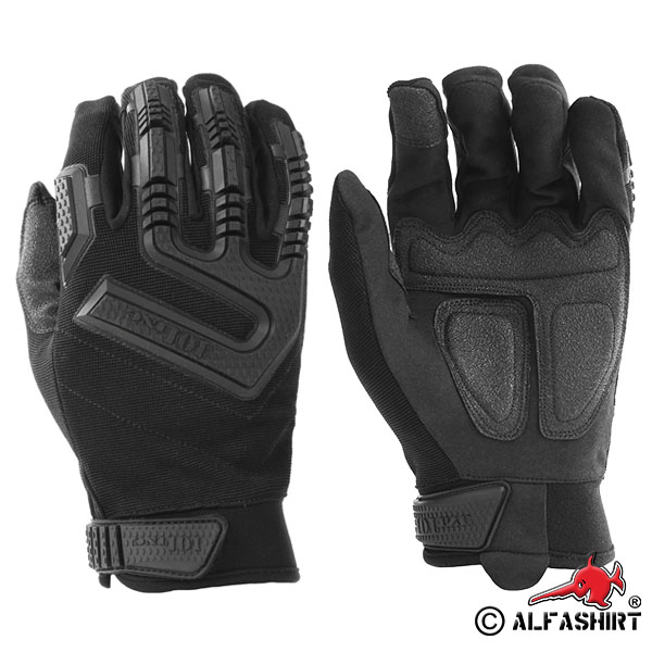 Tactical Einsatzhandschuhe Kommando schwarz Airsoft Outdoor Survival #16072