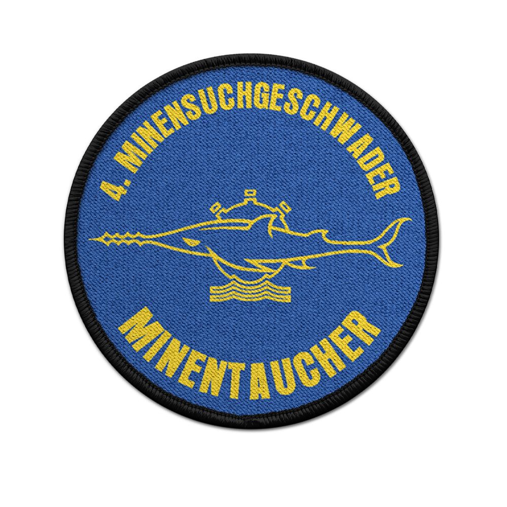 Patch 4 Minensuchgeschwader Minentaucher Marine Bundeswehr Bundesmarine #21344