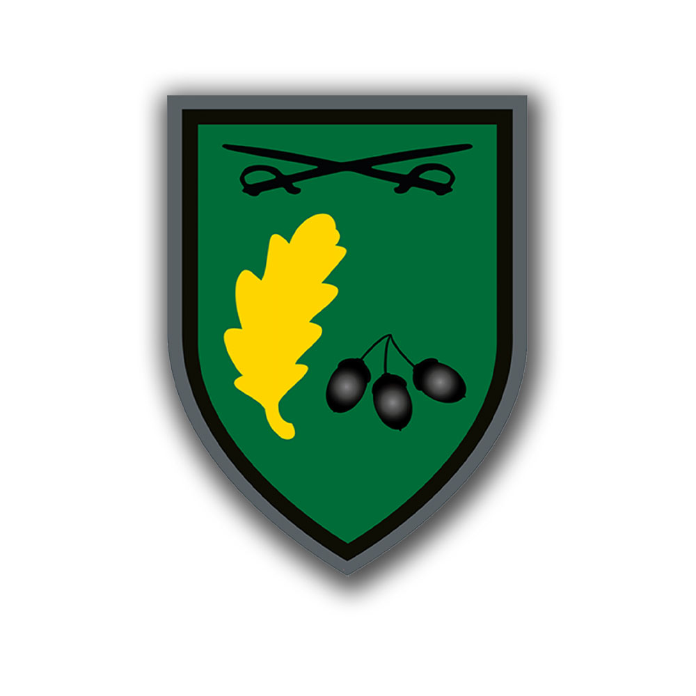 Sticker 9x6.7cm JgBtl Jägerbataillon 921 PzBrig 21 Schwarzenborn #A7366