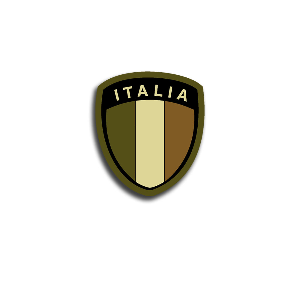 ITALIA Italiano Sticker Army Italy Camo Army Soldier 7x6cm #A4843