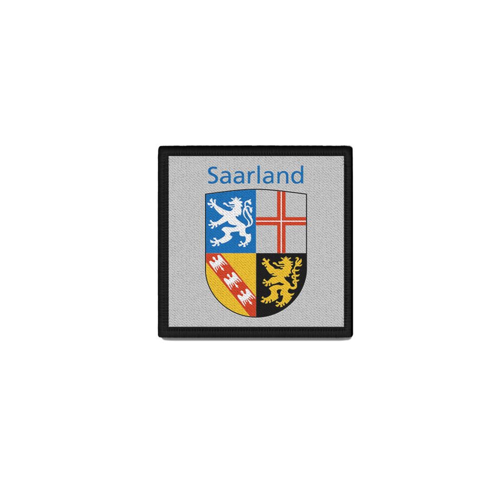 Patch Saarland Signet Symbol Herzogtum Löwe Landeswappen Deutschland #46057