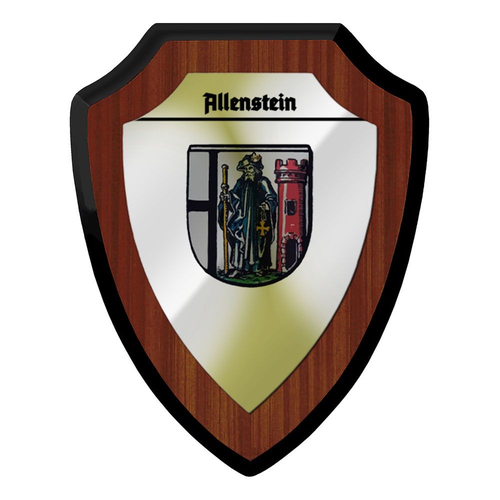 Wappenschild Landkreis Allenstein Regierungsbezirk Olsztyn Hauptstadt #43773