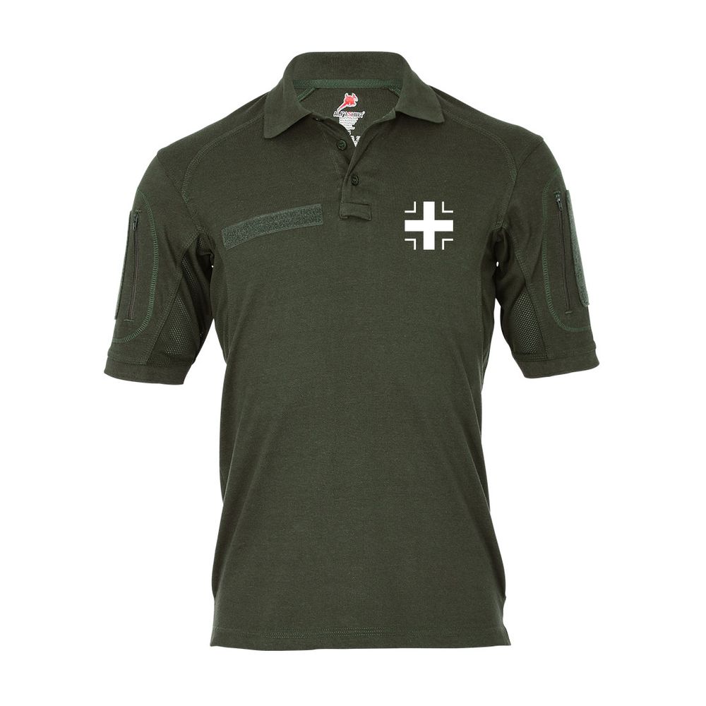Tactical Poloshirt Alfa Balkenkreuz militär shirt armee veteran soldat #47715