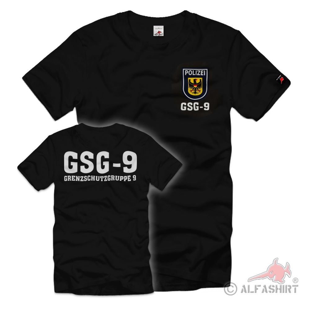 GSG-9 Federal Police Police Border Guards Federal Border Guard T-Shirt # 32707