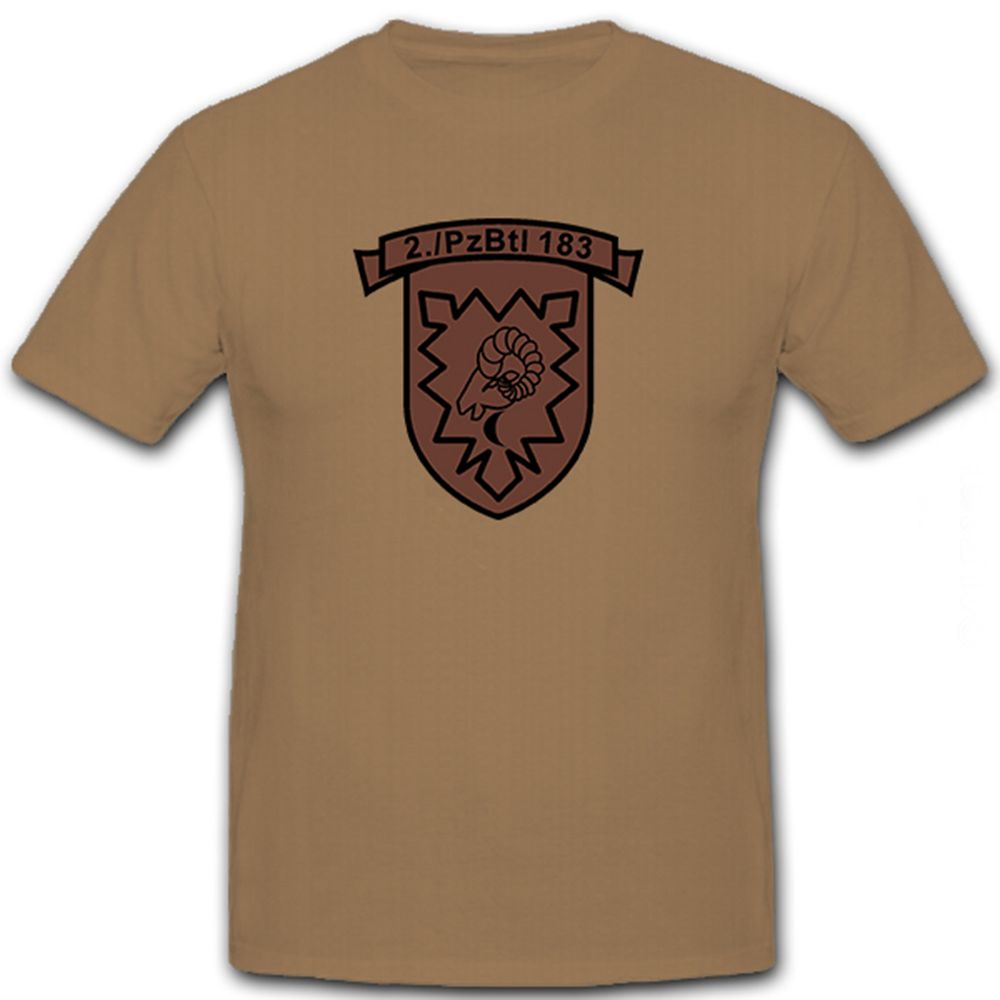 2 PzBtl 183- T Shirt #6055