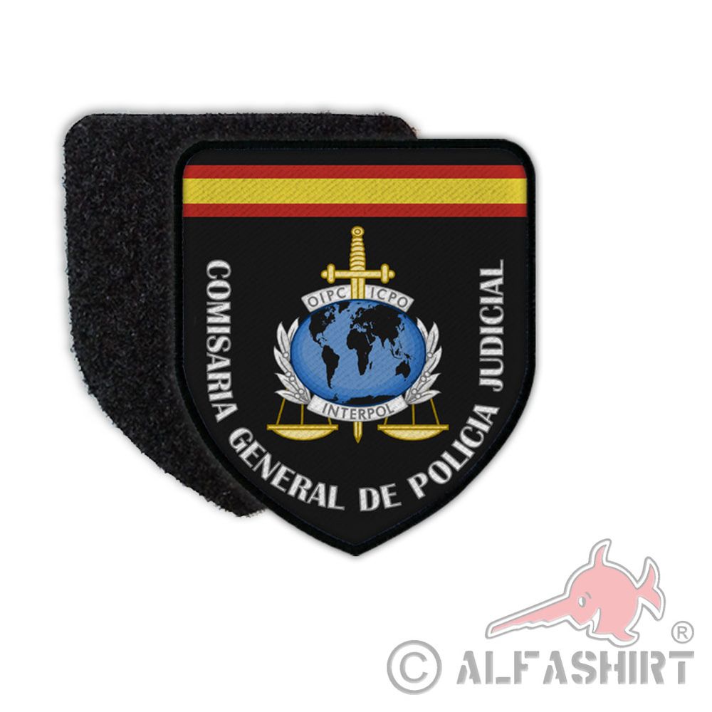 Patch CGPJ Comisaria General de Policia Judicial Spanien Interpol #34114